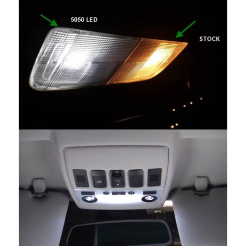 18-Piece White Interior LED Kit For Infiniti M35 M45 2003-2010 – 6000K Direct Replacement By JDMAUTOHAUS